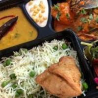 Dabangg Deal   18 (Delivery ＆ Take Out Only) · Choice Of One Appetizer ＆ One Entree 
Deal Consists Of Basmati Rice, Naan Bread, And Dessert...