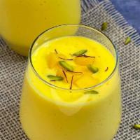 Mango lassi · Freshely home made Yougurt and mango drink 