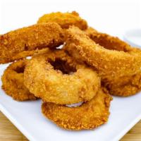 Onion Rings · 8 pieces. Fried battered onion. 