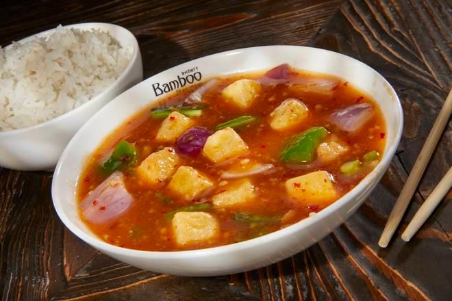 Paneer · Spicy. Served with your choice of sauce.