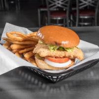 Chicken Sandwich · Stack on the toppings. Add toppings for an additional charge.