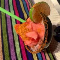 Strawberry Frozen Margarita 16 oz. · Must be 21 to purchase. Frozen or on the rocks option. 