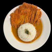 Curry Fried Pork Chop Bento 咖喱炸猪排便当 · 