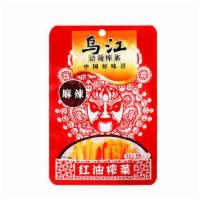 Wujiang Hot Flavour Mustard Tuber 80 gram · 乌江 涪陵榨菜 麻辣 80g