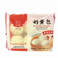 Steamed Egg Custard Bun 390 gram · 一日三餐 奶黄包 390g