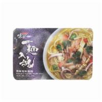 Seafood and Vegetab Le Noodle Soup 430 gram · 味匠 翡翠海鲜汤面 430G