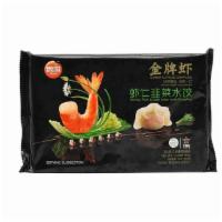 Synear Shrimp Pork &leek Asian-Style Dumpling 360 gram · 思念 金牌虾 虾仁韭菜水饺 360g