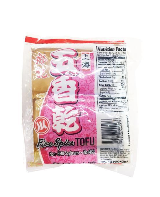 Kong Kee Five Spice Tofu 11 oz. · 邝记 上海五香干 11OZ