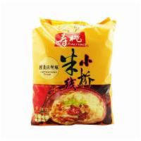 S.T Xiao Qiaopork and Pickled Mustrad Noodle 860 gram · 寿桃 小桥米线-榨菜肉丝味 860G