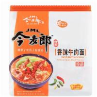 Jml Instant Noodle Artificial Spicy Beef Flavor 5 Pieces · 今麦郎 袋装-香辣牛肉面 五连包