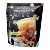 Tiger Sugar Black Sugar Popcorn 200 gram · 老虎堂 黑糖厚奶爆米花 200G