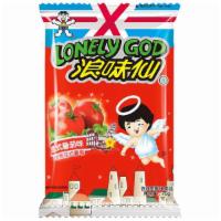 Lonely God Tomato Taste Potato Chips 70 gram · 浪味仙 番茄味花式薯卷 70G