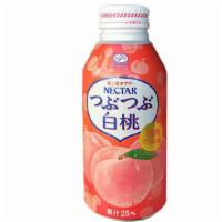 Fujiya Soft Drinknectar White Peach · 不二家 白桃果汁 380g