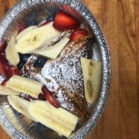 Danny's Set of 3 Cinnamon Mixed Fruit French Toast · Danny's Set of 3 Cinnamon Toast French is served with 3 pieces cut in 1/2 with powdered suga...