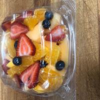 Danny's Mixed Fruit Salad · The Mixed Fruit salad is served with only with different fruits. Varies by availability. 