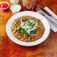 Channa Masala · Chickpeas cooked in thick special sauce.