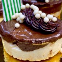 Belgian Chocolate Mousse & Ganache Cheesecake  · 