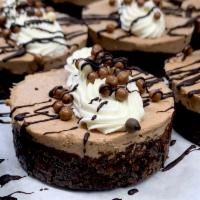 Nutella & Chocolate Ganache Brownie Cheesecake  · 