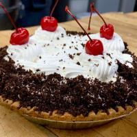 Belgian Chocolate Cream Pie · Serves 8-10 people