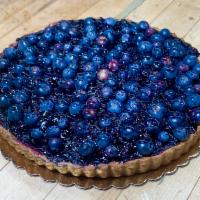 Fresh Blueberry Tart · 