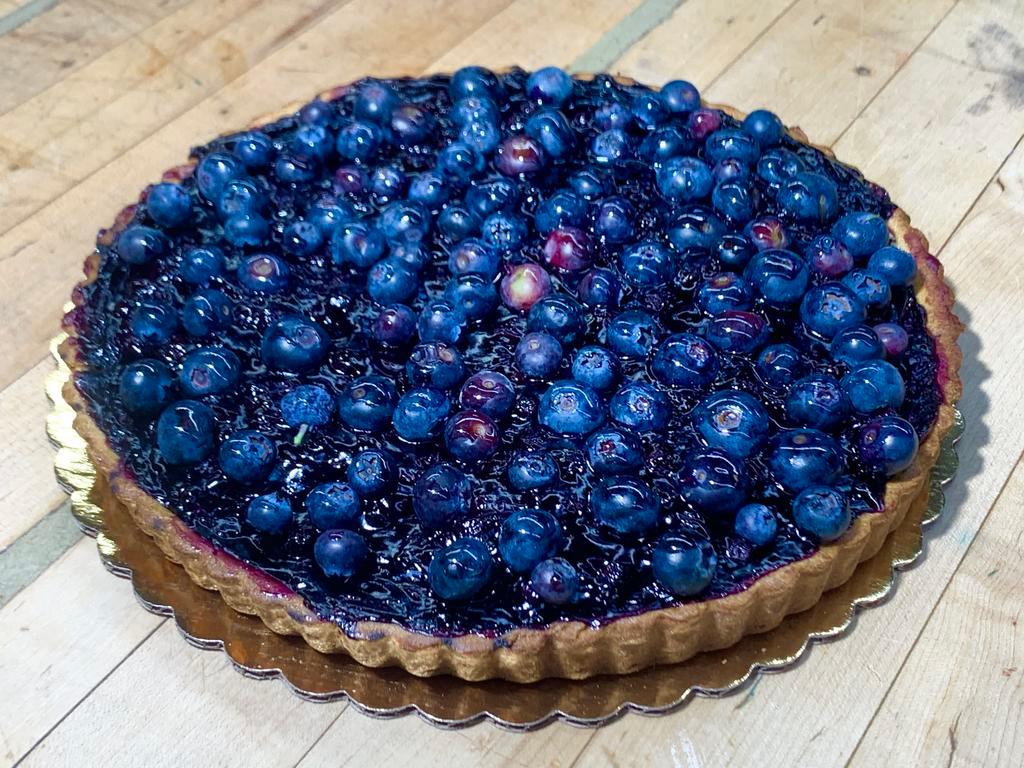 Fresh Blueberry Tart · 