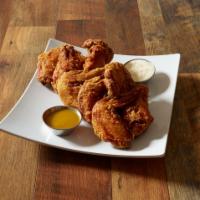 3. Pack - Jumbo Wings · 30 piece order of wings and 2 large sides of your choice. Served with three each of Sal's 3....
