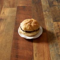 1/3 lb. Hamburger Sandwich Meal · Served on our fresh homemade roll.  Choose 2 sides and a drink