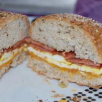 Turkey-Bacon and Egg Sandwich · 