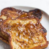 Plain French Toast · Panfried bread.