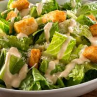 Caesar Salad · Romaine, shaved Parmesan, multigrain croutons and Caesar dressing. Add grilled chicken for a...