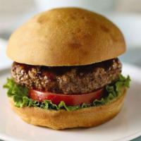 Beef Burger · Ground or chopped beef patty.
