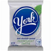 York - Dark Chocolate Covered Peppermint Candy · 