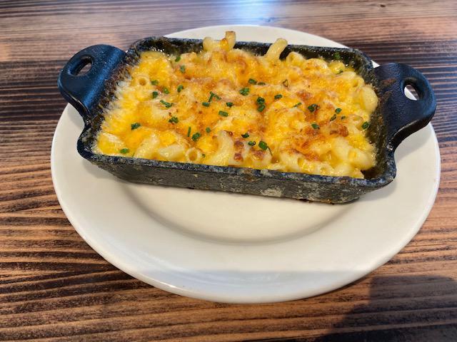 Mac N Cheese  · 3 cheese blend with parmesan and panko crust. 