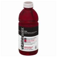 Vitamin Water XXX Acai Blueberry 32oz · Filled with acai-blueberry-pomegranate flavors makes for a great-tasting, nutrient enhanced ...