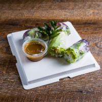 Vegan Summer Rolls (2 Pieces) · Recommended for vegan, vegetarian eaters.