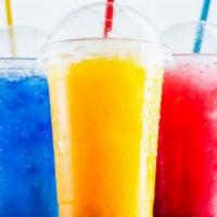 Slush (7 Flavors) (20oz) · 20oz Large Size Cup Iced Slushes with 7 flavors to Choose