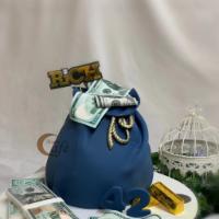 Rich - Money Bag Cake · FONDANT CAKE. Please preorder at least 2 day in advanced
