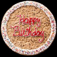 Cookie Cake  · Fresh Baked Cookie Cake will delight any cookie lover!
