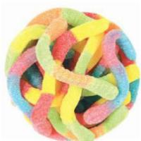 Sour Gummy Worms · 1/4 lb scoop