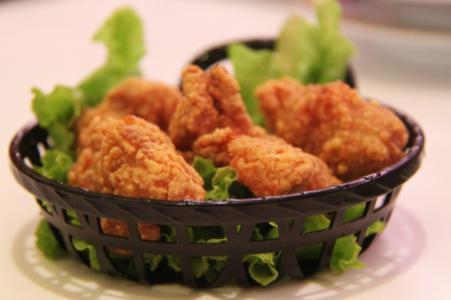 Fried Chicken Wings · 4 pieces. Cooked wing of a chicken coated in sauce or seasoning.
