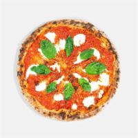 Margherita Pizza · Marinara, fresh mozzarella, and fresh basil. That’s a f*cking good pizza.