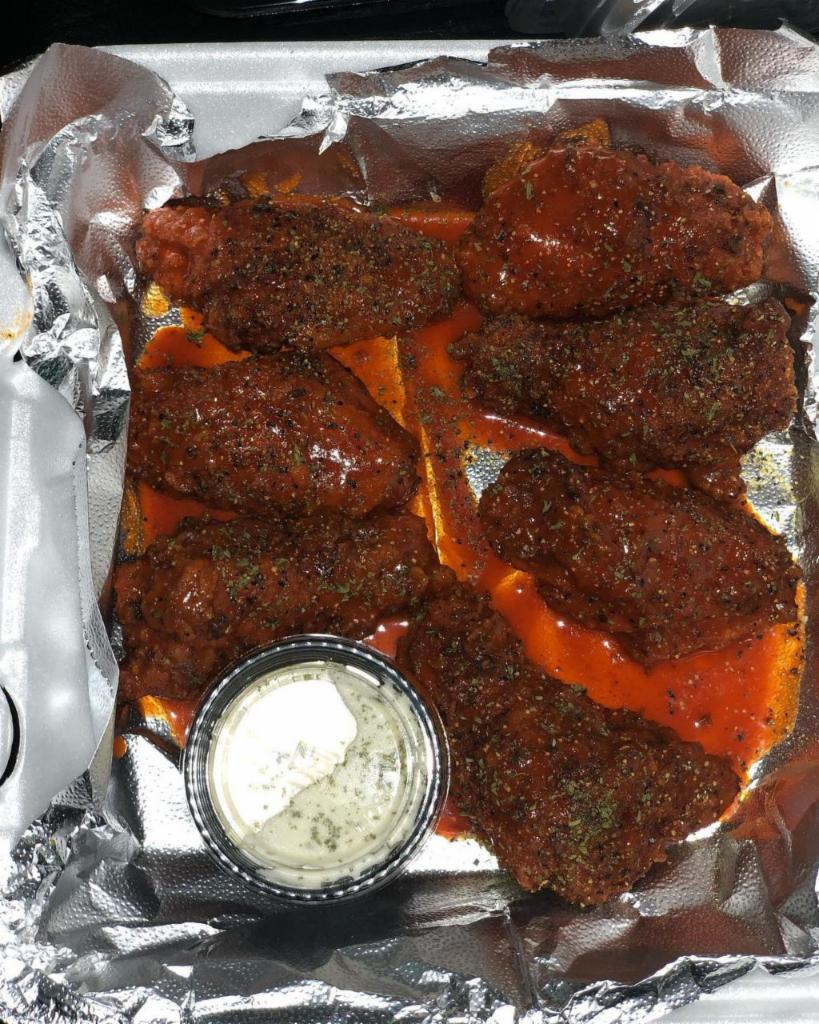 District 08 Hooka Bar & Lounge LLC · BBQ · Chicken · Late Night · Ribs · Sandwiches · Seafood · Soup · Steak · Wings