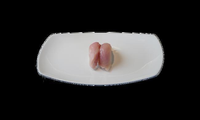 Fatty Tuna Nigiri · O toro. Sushi rice topped with slices of raw or cooked fish and other. Two pieces.