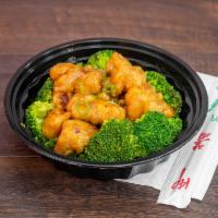 Small Kung Po Chicken · Spicy stir-fry.