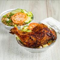 Jerk Chicken with Fried Rice · 