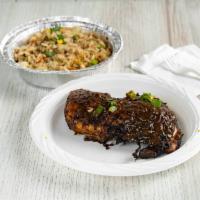 Jerk Chicken with Cook up Rice · 