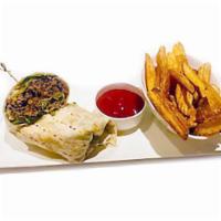 Taco Wrap · Just like a taco, but easier to eat! Our Certified Angus Beef® seasoned with chili and loade...
