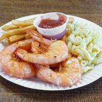 Steamed Shrimp Platter · 1/2 lb. of extra large shrimp seasoned to your taste and served on a bed of lettuce with our...