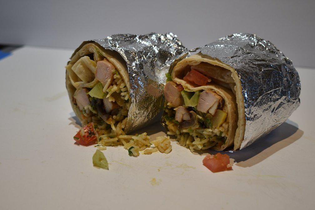  Lamb Curry Burrito · Slow cooked with traditional Indian spices, onions, tomatoes, ginger ＆ garlic.