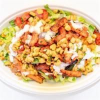 Paneer Tikka Salad Bowl  · Indian cottage cheese, marinated in our tandoori spices, then grilled.